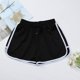thumbnail image 1 of MKLEKYY Pantalones Cortos de Verano para Mujer, Informales, de Cintura Elástica y con Bolsillos, 1 of 3