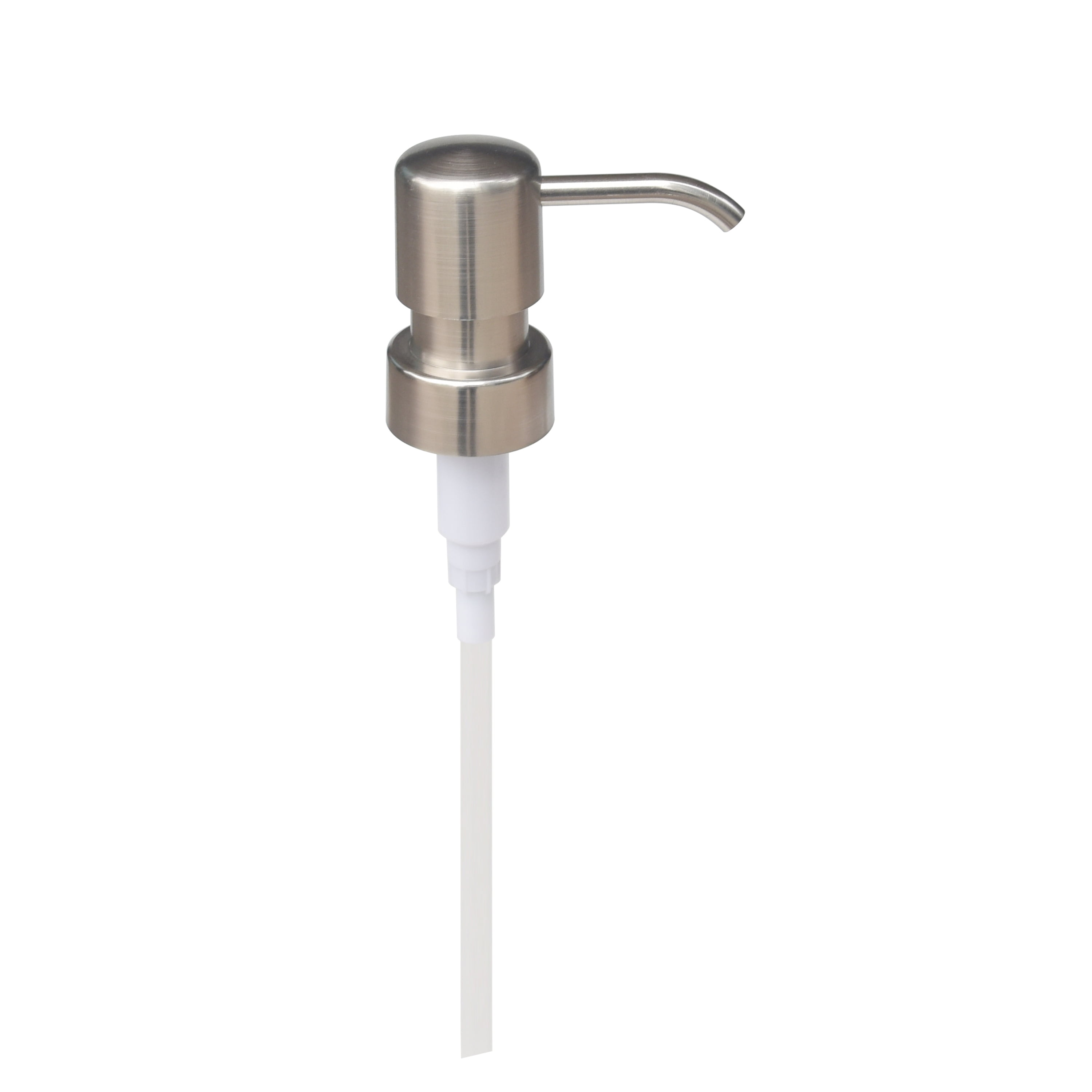 (3 pack) Better Homes & Gardens Plastic Replacement Pump Head, Brushed Nickel