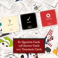 GHNJK Horrible Therapist Hilarious Therapy-Themed Card Game, 3-8 Player ...