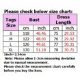 thumbnail image 5 of Dnzceghtig Vestidos para mujer Verano Sin Mangas Vestido Sin Mangas Liso Plisado Chaleco Camiseta Vestido Casual Suelto, 5 of 5
