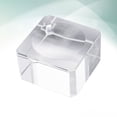 thumbnail image 3 of 3PCS Crystal Ball Display Stand Clear Round Ball Storage Holder Crystal Ball Base Stand with Concave Elegant Crystal Ball Rack for Home Office, 3 of 8