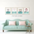 thumbnail image 3 of Woodland Nursery Decor Wall Art for Bedroom, 8x10 Canvas Prints Poster Unframed Set of 4, Kids Wall Decor, 3 of 4