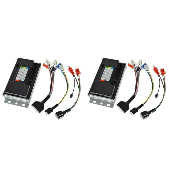 2X 48V/60V/72V 50A Electric Bike Controller 1500W Sine Wave Split Intelligent Motor Speed Controller Bicycle Accessories