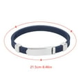 thumbnail image 3 of ZZkhGO Magnetic Balance Sports Bracelet, Stainless Steel Anti Static Wristband, Unisex Vertigo Relief Fitness Bracelet, 3 of 4