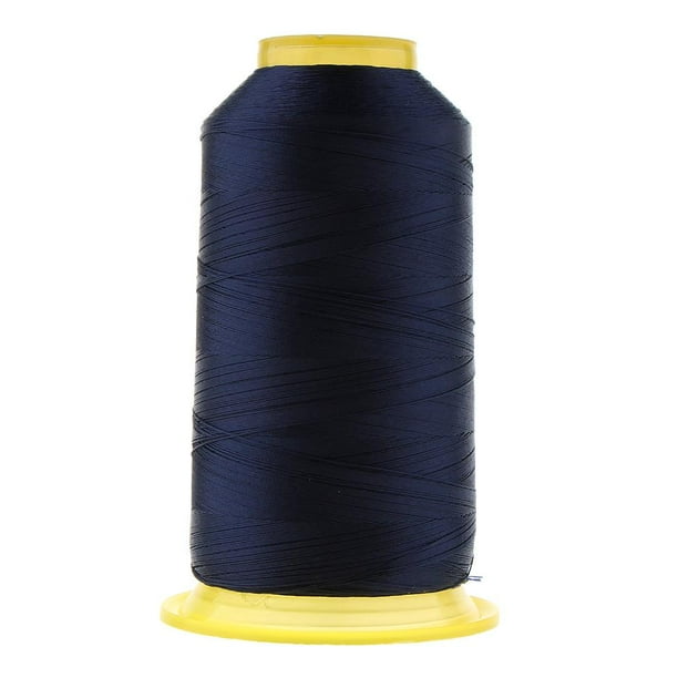 2154 Yardas Cordón De Hilo De Coser De Poliéster Hebra De Costura Artesanía Hecha A Mano Azul Baoblaze Hilo de coser de poliéster