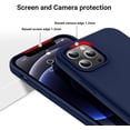 thumbnail image 6 of Compatible with iPhone 12 Pro Max Case 6.7 inch(2020),[Silky and Soft Touch Series] Premium Soft Liquid Silicone Rubber Full-Body Protective Bumper Case for iPhone 12 Pro Max (Navy Blue), 6 of 12