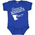 thumbnail image 3 of Inktastic Someone in Minnesota Loves Me Boys or Girls Baby Bodysuit, 3 of 5