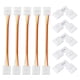 thumbnail image 1 of Kit de conector LED de 3 pines de 10 mm de Uxcell, incluye puente de tira a tira, conector en L, 1 of 5