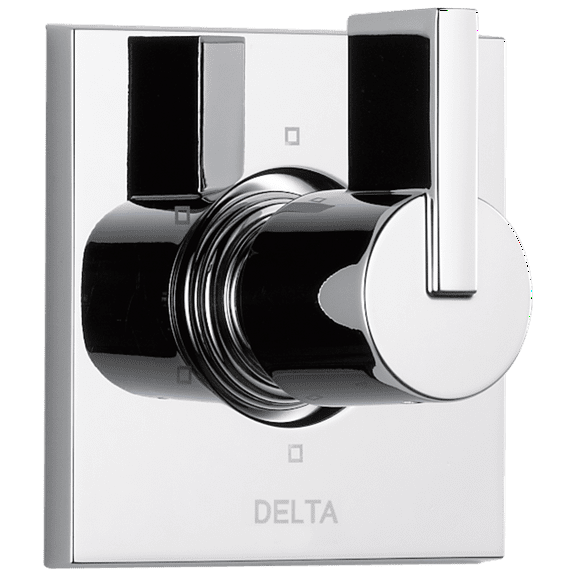 Delta 6-Setting 3-Port Diverter Trim in Chrome (Valve Not Included) T11953