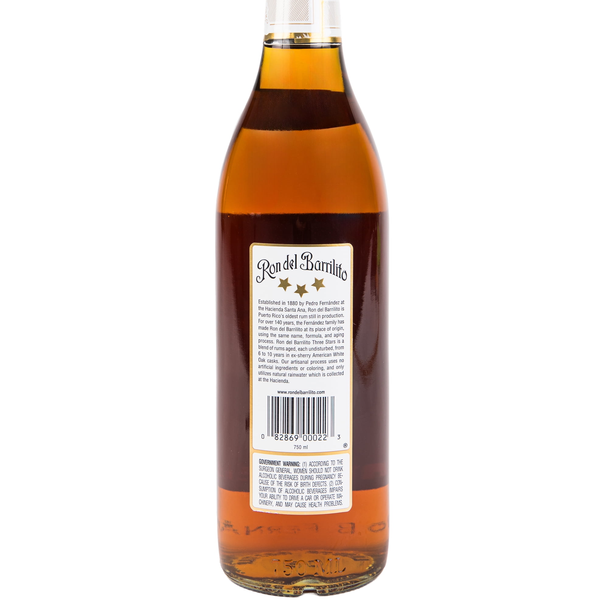 Free Shipping! Ron del Barrilito Tres Estrellas, Puerto Rico