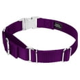 thumbnail image 4 of Country Brook Petz® Purple Heavyduty Nylon Martingale with Premium Buckle, Small, 4 of 6