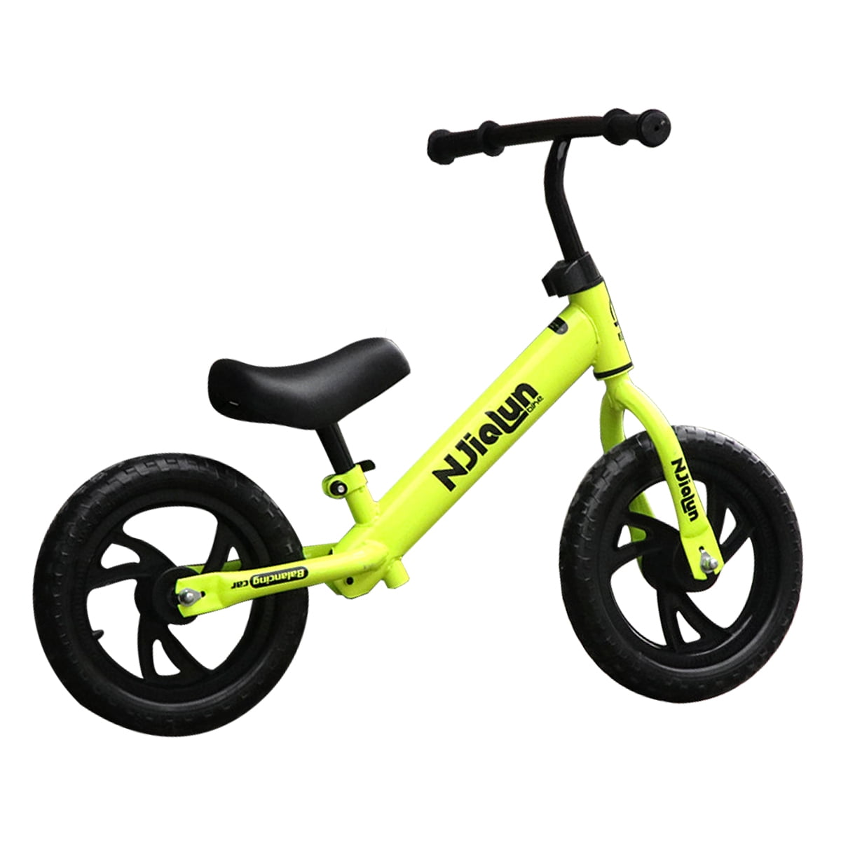 TBANG Balance Bike No Pedal Adjustable Handlebar/Seat Kids Balance Bike for 2-6 Year Old Boys Girls Birthday Gift Indoor Outdoor Color : Black