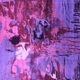 thumbnail image 1 of Ahgly Company Indoor Square Oriental Purple Industrial Area Rugs, 3' Square, 1 of 4