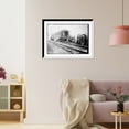 thumbnail image 3 of Historic Framed Print, Remains of wrecked "20th C." train, 17-7/8" x 21-7/8", 3 of 9