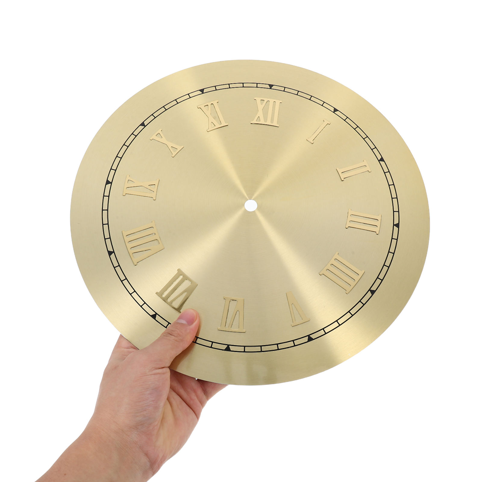 Baluue Metal Digital Clock Dial Kit - 1 Set for Hobbyists, Home Decoration, Crafting Projects, and Clock Repair Parts