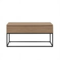 thumbnail image 2 of 40" Wood and Metal Lift Top Coffee Table - Smoked Oak, 2 of 5