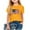 E058-Yellow, variant on hengsof Girls Patriotic Theme Patriotic Printed T-Shirt Loose Comfortable Short Sleeve Crew Neck Top Suitable for Children Sizes 2-13 Years