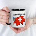thumbnail image 3 of CafePress - Switzerland Mug - 11 oz Ceramic Mug - Novelty Coffee Tea Cup, 3 of 3