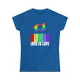 thumbnail image 4 of Human LGBTQ+ Pride Rainbow Flag Lesbian Gay Pride Ally Shirts for Women, 4 of 8