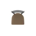 thumbnail image 3 of 410 Jackie Stainless Steel 30" Swivel Bar Stool with Rein Thatch Seat, 3 of 4