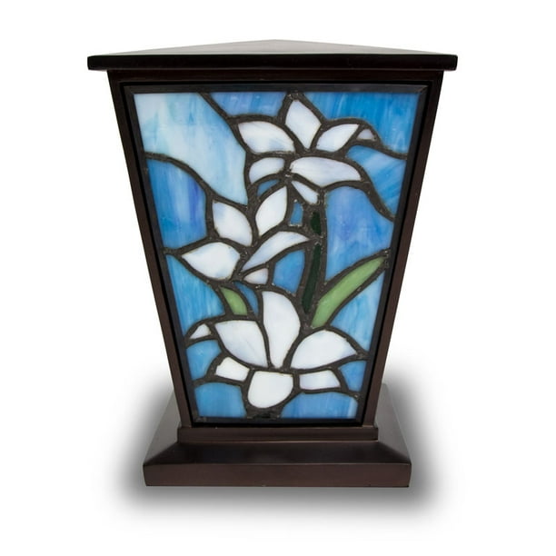 OneWorld Memorials Stained Glass Memorial Urn For Adults