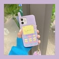 thumbnail image 6 of 3D Silicone Case Compatible with iPhone 11 Pro, Retro Classic Creative Soft Rubber Bumper Cover Cool Fun Protective Cute Case (Purple, iPhone 11 Pro), 6 of 7