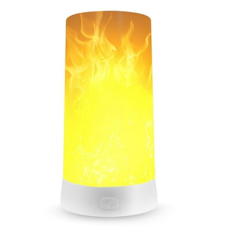 

Led Flame Effect Light Usb Dimmable 4 Mode Lantern For Halloween Room Party Bar Decoration Remote Control