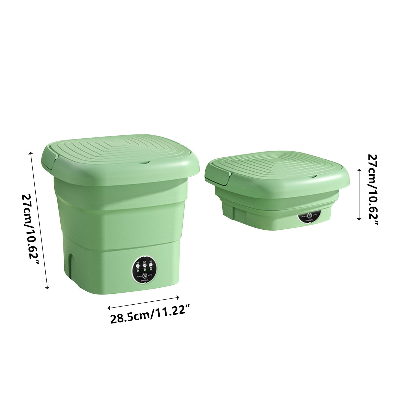 Portable washing machine, Mini Portable Washing Machine, Folding Mini Washer with 3 Modes Deep Cleaning of Underwear, Foldable Washing Machine for Apartments, Camping, Travel