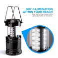 thumbnail image 3 of Linternas LED para acampar, paquete de 4, súper brillantes, luces portátiles para exteriores Lumen (negro, plegable) ShuxiuWang 9024715974334, 3 of 5