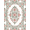 Blush Pink Ivory Sage, Pattern 18, variant on ODIKA Pink Avian Boho Flourish Repeating Sprig Border Decorative Vintage Non-Slip Chair-Friendly for Home Office, Gaming Room, Under Desk