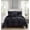 Black Sunflower, variant on Elegant Comfort 2000 Thread Count 10 Piece Bed in a Bag, King with Comforter, Decorative Pillows, Pillow Shams, Flat Sheet, Fitted Sheet, Pillowcases