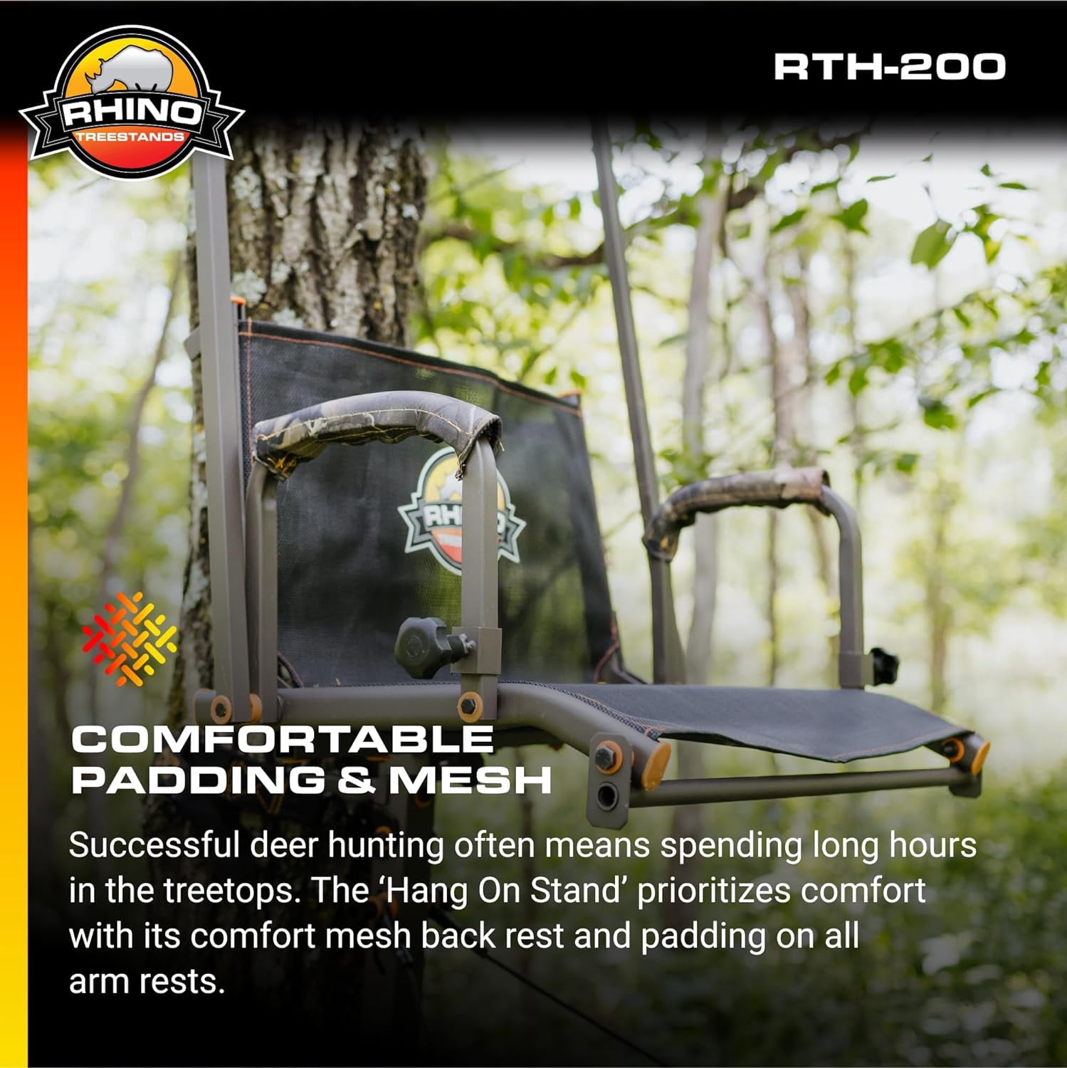 Rhino Hang On Stand with Shooting Rail