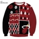 thumbnail image 3 of Jersey de gran tamaño para hombre, sudaderas falsas de dos piezas, chándal de cuello redondo para pareja, ropa de calle de Navidad y otoño, 3 of 4