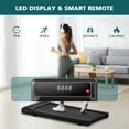 thumbnail image 3 of SHOUFTW Under Desk Walking Pad, Portable Treadmill for Home/Office, Low Noise with LED Display & Remote Control, Black, 3 of 8
