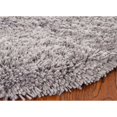 thumbnail image 2 of Safavieh Classic Shag Collection SG240G Handmade Grey Round Area Rug (8' Diameter), 2 of 3