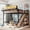 Full + Natural + MDF+Metal, variant on Queen Size Metal Loft Bed with Slide, Storage Shelves & Built-in Wardrobe, USB Ports & LED Lights, Pegboard, Heavy-Duty Stable Frame, Black