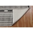 thumbnail image 6 of Casavani Hand made Cotton Geometric Carpet, Gray 5x8 feet, 6 of 6