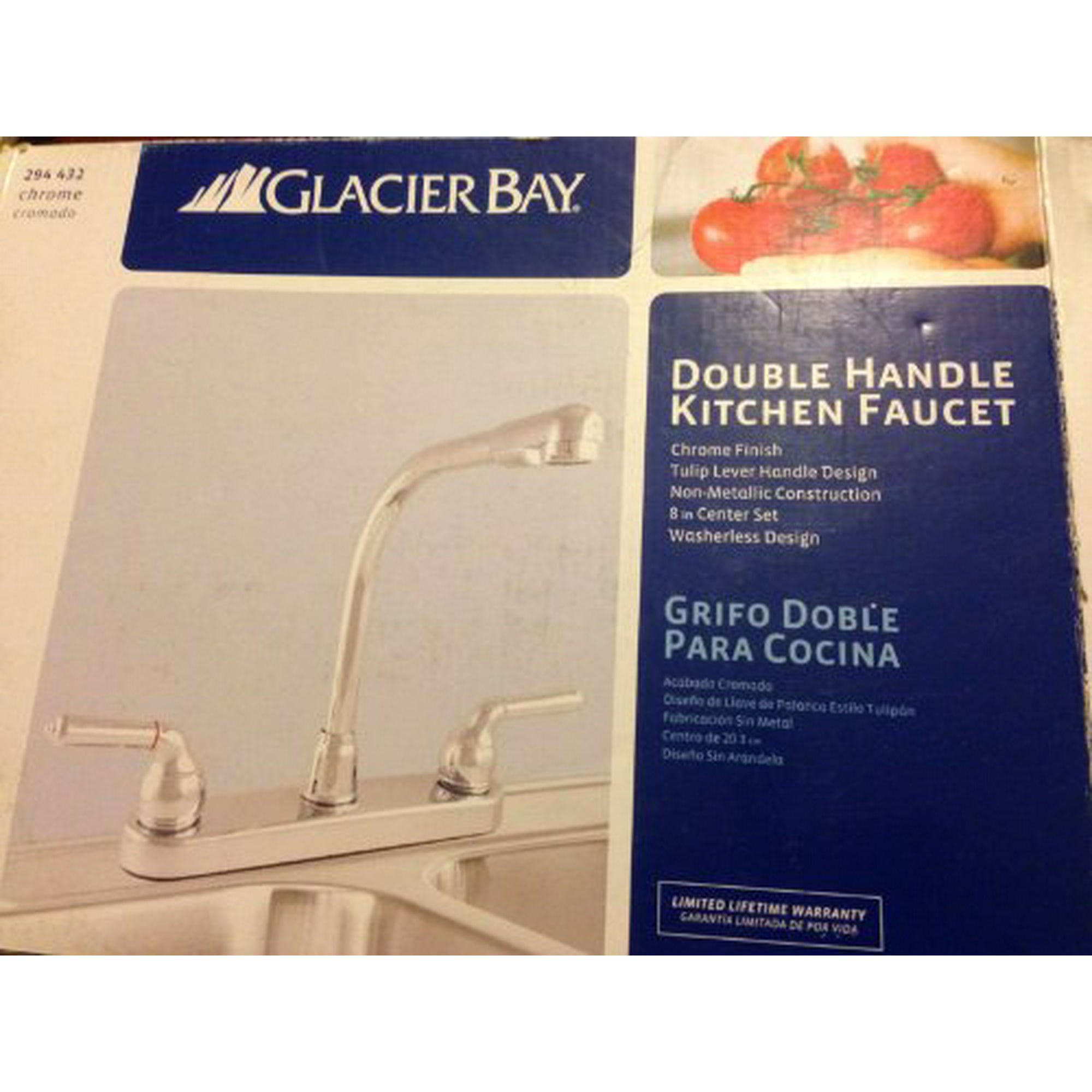 Glacier Bay Double Handle Kitchen Faucet Walmart Canada