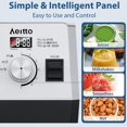 thumbnail image 4 of Blenders for Kitchen with 68Oz. Jar, 1800W Max Power Smoothie Blender, 3 Preset Programs & 7 Speeds, Professional Countertop Blender Smoothies, Ice Crush, Frozen Drinks, Silver, 4 of 5