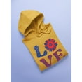 thumbnail image 3 of 4Th Of July Flower Art Hoodie Women -Image by Shutterstock, Female Small, 3 of 4