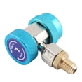 thumbnail image 1 of Kit de Noyau de Vanne Ac Outils de Lin Métal R134A C Bas Haut Raccord Rapide Adaptateur de Coupleur de Conditionnement Noyau de Vanne d'Extraction Rouge, 1 of 8