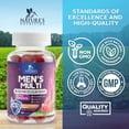 thumbnail image 5 of Multivitamin for Men - Complete Daily Mens Multivitamin Gummies with Vitamin D, B Vitamins, Zinc & More - Energy, Memory, Focus & Immune Health Support - 13 Essential Vitamins & Minerals, 60 Capsules, 5 of 10