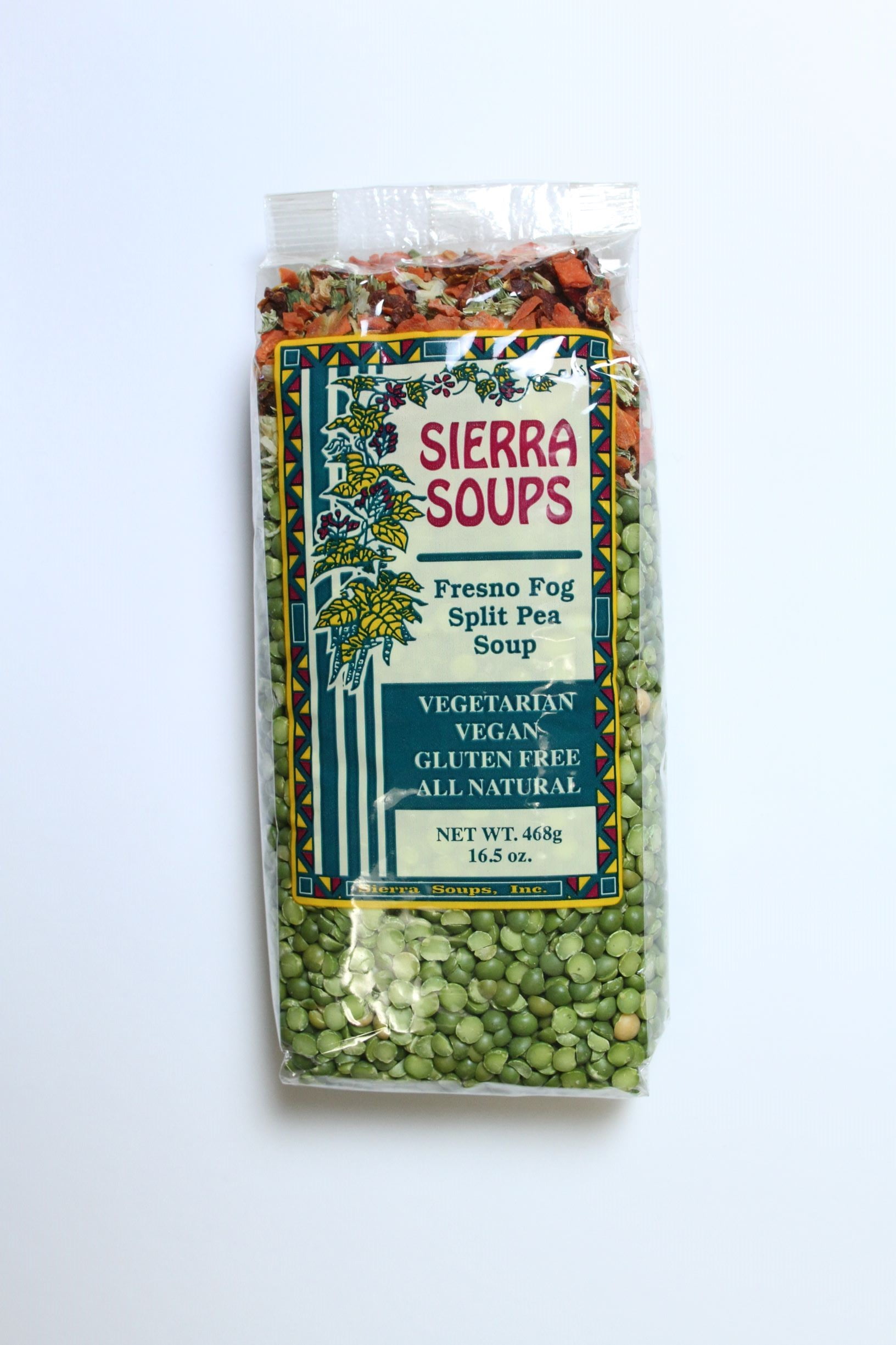 Sierra Soups Fresno Fog Split Pea Soup Set of 6