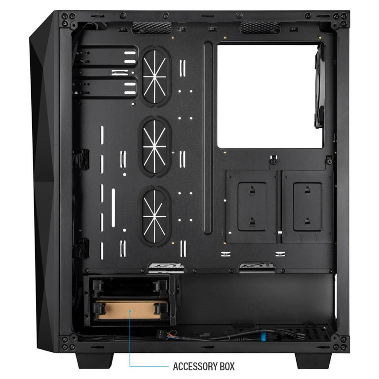 Rosewill SPECTRA X-Blue ATX Mid Tower Gaming PC Case