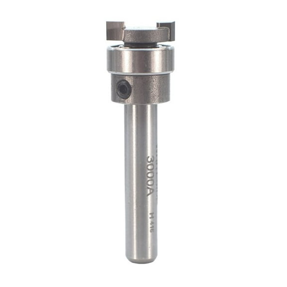 Whiteside 3000A Template Router Bit with 1/2-inch OD Bearing, 1/4-inch Shank