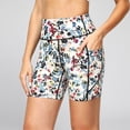 thumbnail image 2 of VNKIDY Womens High Waist Yoga Shorts With Fashion Casual Print Side Pockets Stretch For Workout Running Beach Casual Summer Outings Versatile Shorts, 2 of 4