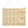 thumbnail image 2 of WRXMIJNHGSA Household Pendant Under $10 Hangs Wooden Photo Display Frame For Kids 8x10 Inch Multi Photo Memory Keepsake From Kindergarten To Graduation (Natural Wood Adjustable Layout), 2 of 8