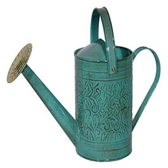 Robert Allen Home & Garden MPT01182 Metal Watering can, 1 Gallon, Surf
