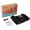Black (without extension strap), variant on 3-in-1 Cordless Heated Waist Belt with Red Light & Vibration, Portable Lower Back Comfort Wrap with Digital Display and Adjustable Fit, Personal Wellness Device