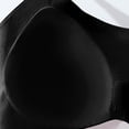 thumbnail image 6 of FITORON Wireless Bra for Women No Show T Shirt Bra Seamless Comfort Everyday Lightly Lined Black,Size M, 6 of 7